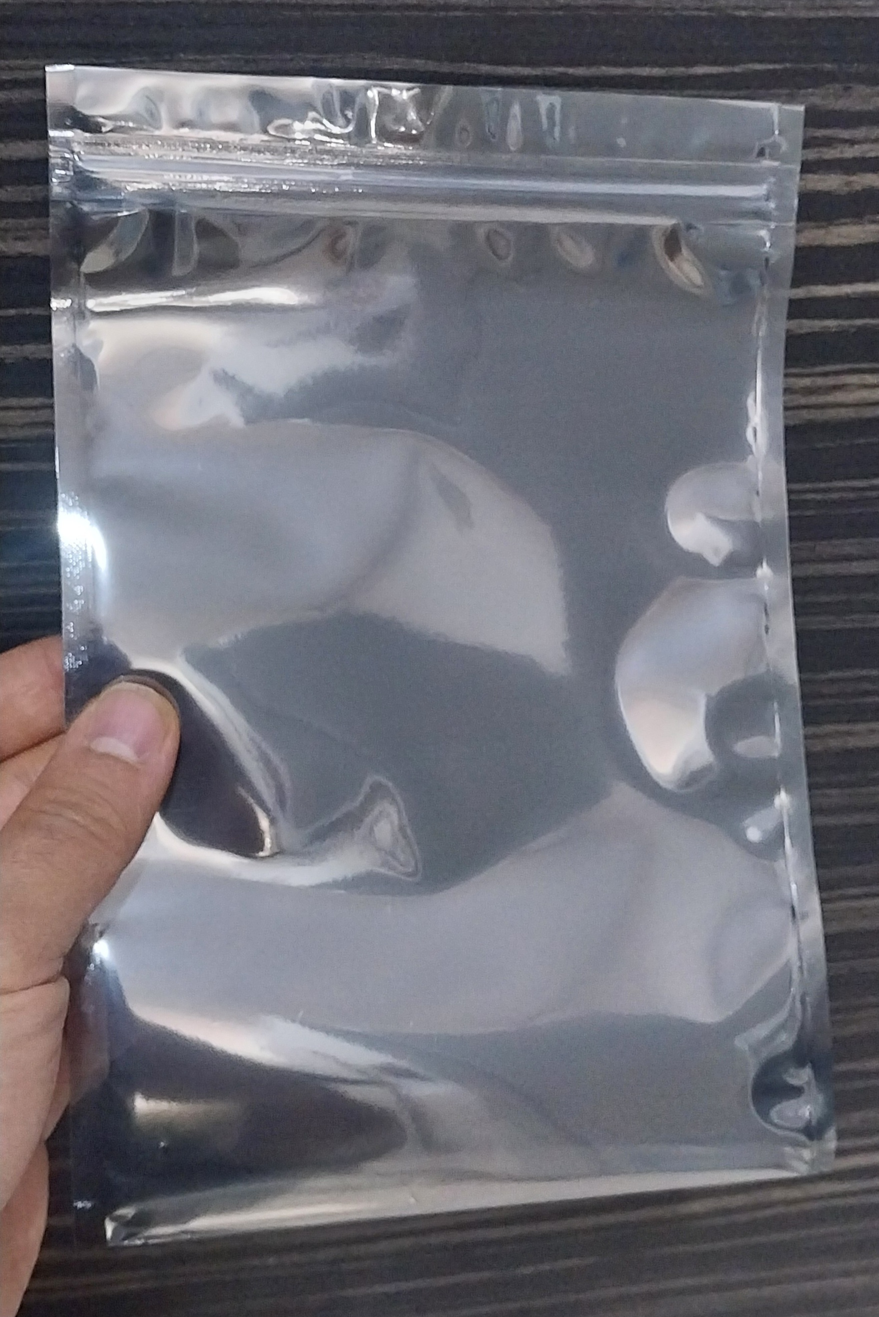 پاکت آنتی استاتیک ضد الکتریسیته ساکن - آنتی استاتیک  15*20 ( سایزA5) زیپ دار