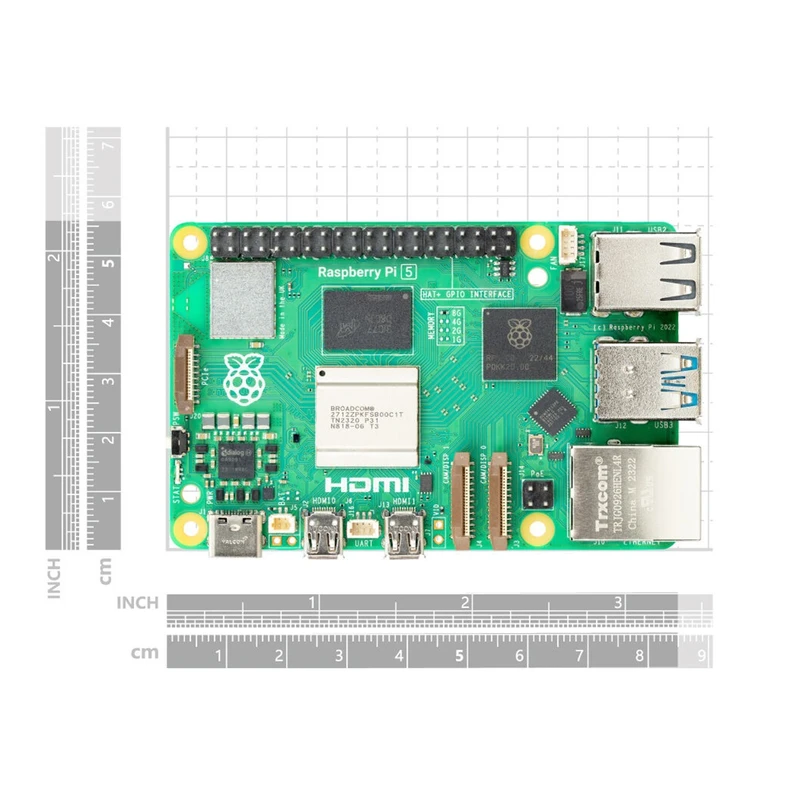 Raspberry Pi 5 Ram8 رزبری پای 5 با رم 8 گیگابایت