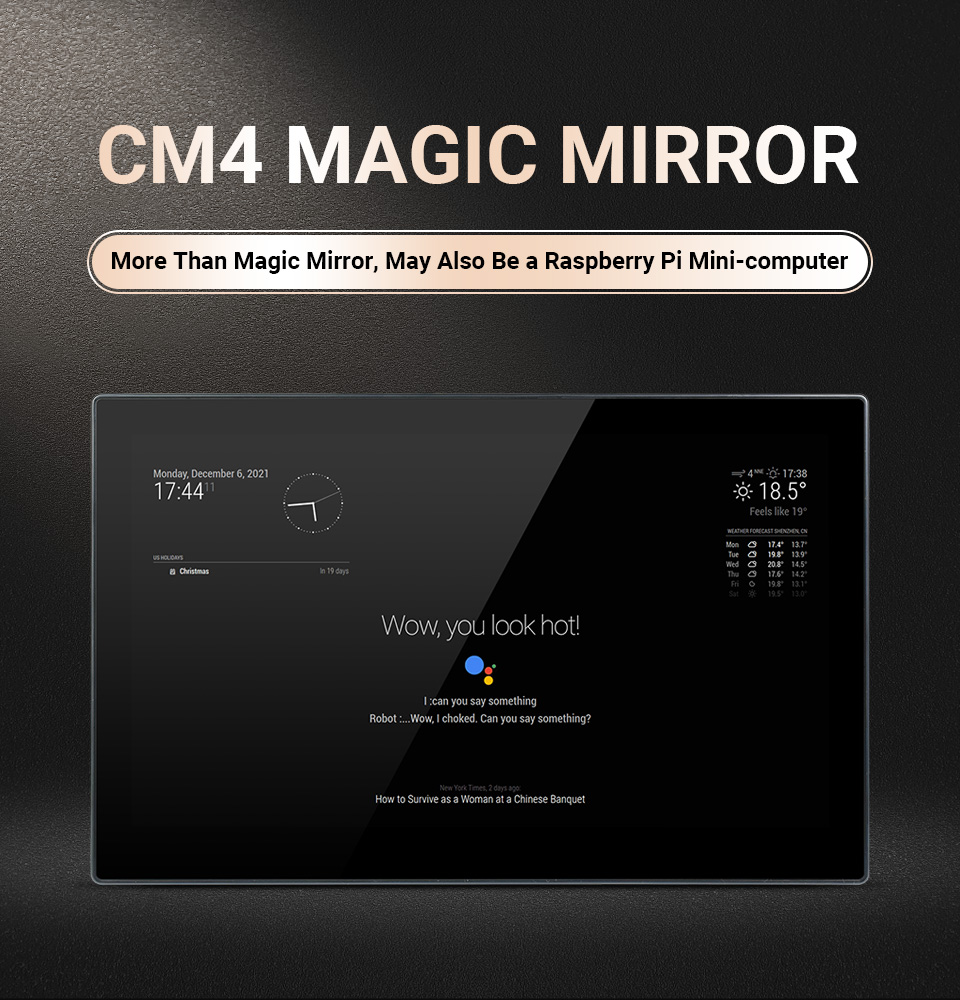 آینه هوشمند جادویی Magic Mirror